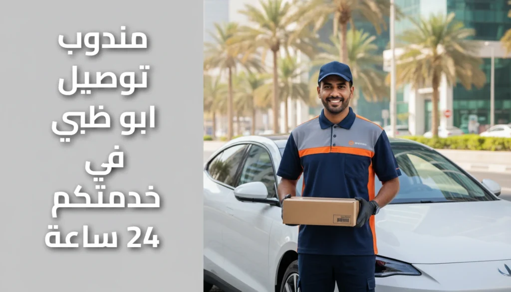 مندوب توصيل ابو ظبي