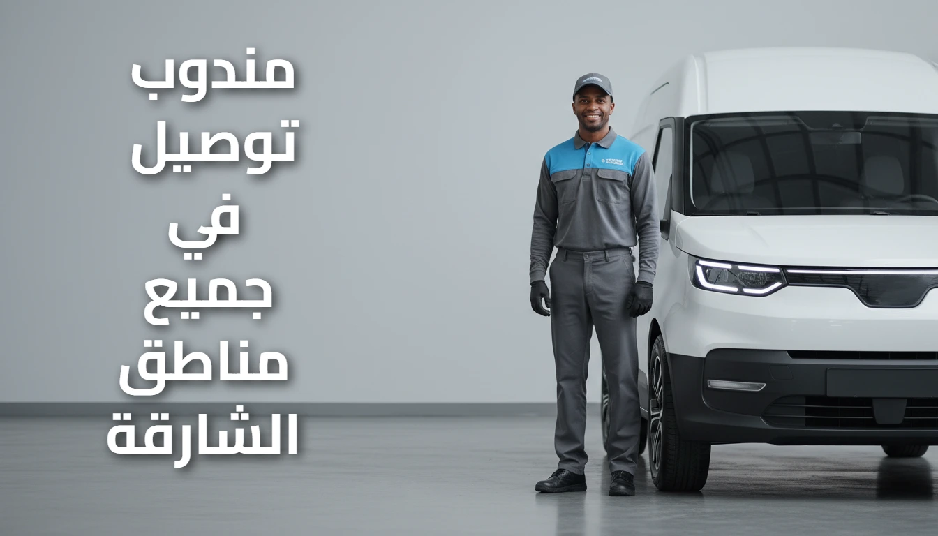 مندوب توصيل الشارقة 0544042121📞 | حلول ذكية وسريعة لشحناتك